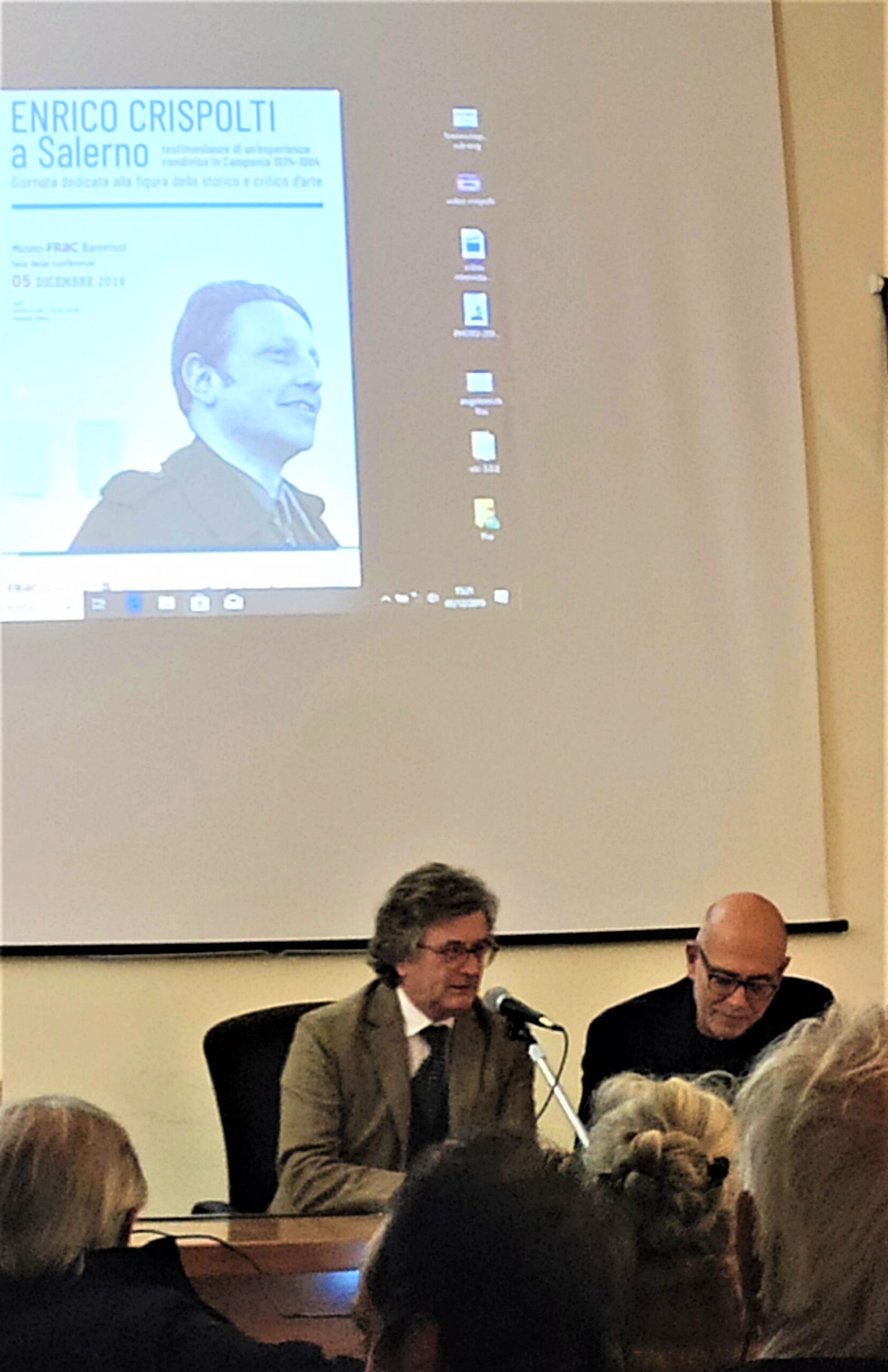 5-12-19 – Mario Lanzione e Massimo Bignardi al MUSEO FRaC DI BARONISSI – per la giornata dedicata a (8)